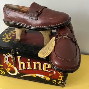 Born leather loafers